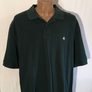 Brooks Brothers Green Polo Original Fit Size XXL
